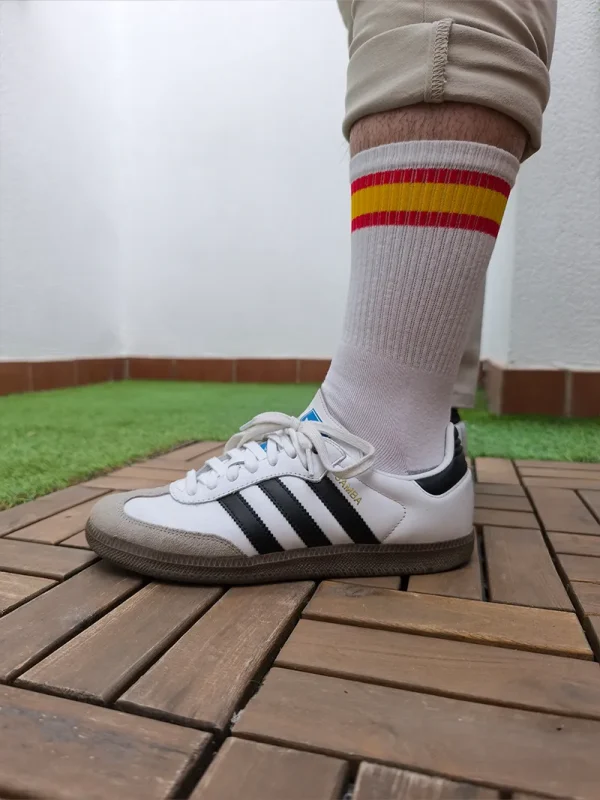 Calcetines costalero con bandera de españa
