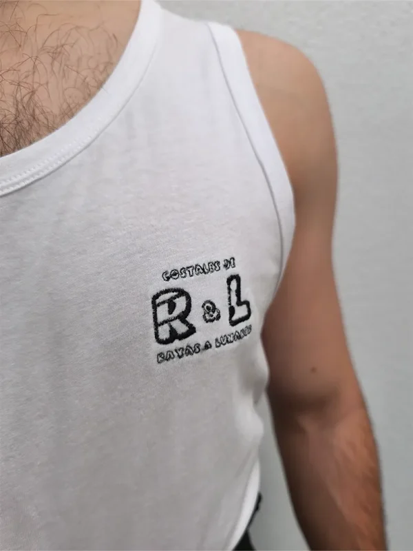 Camiseta costalero tirantas r&l – 100% algodón