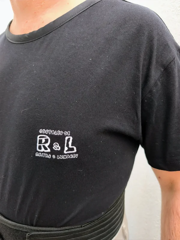 Camiseta costalero manga corta r&l – 100% algodón